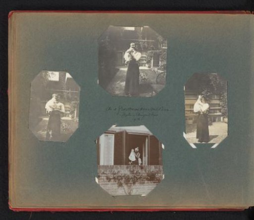 Eva Boelen with her grandmothers, Charlotte Matthes-Doorman and Eva Boelen-Smidt van Gelder