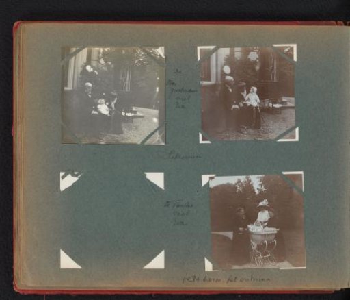 Three Scenes with Eva Boelen with her Great-Grandparents and Aunts, in Hilversum