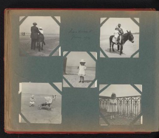 Eva Boelen on the beach at Zandvoort
