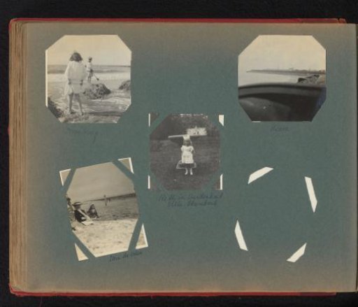 Hetty Boelen on the beach of Veere and Domburg, and in the garden of Villa Stamboul in Aerdenhout