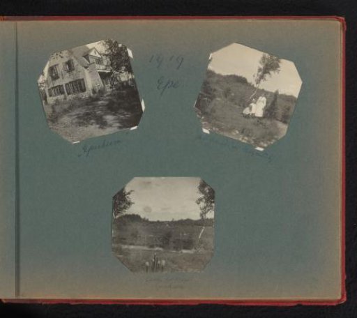 Three views of and from Villa Eperheem in Epe
