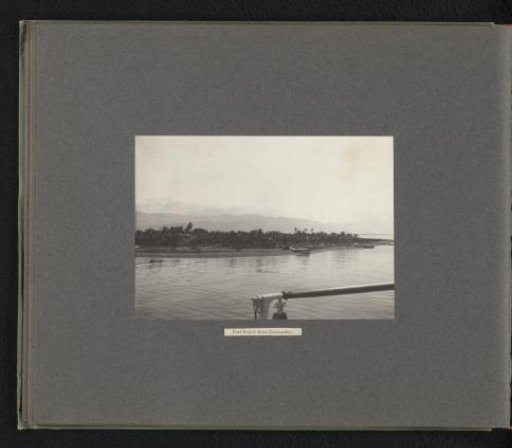 View of Port Royal near Kingston, seen from the water