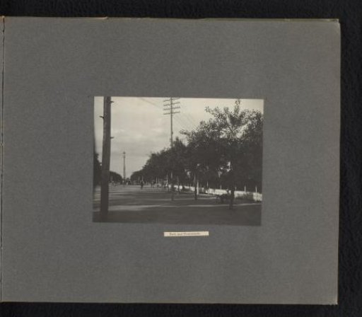 View of a promenade in Havana