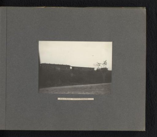 Train towards Marianao and the headquarters of General Fitzhugh Lee