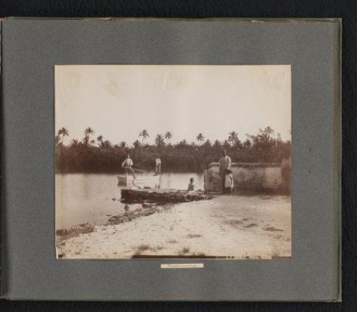 View of Phosphorescent Lake near Nassau