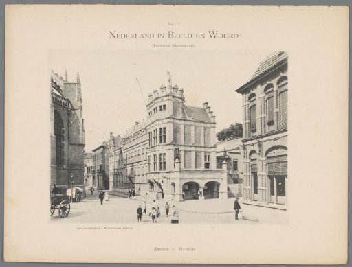 View of the Town Hall of Arnhem