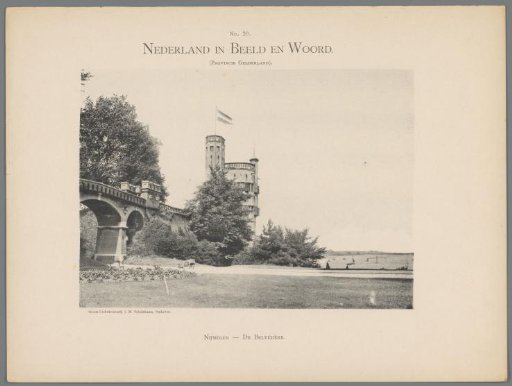 View of the Belvédère with the Waal to the right, Nijmegen
