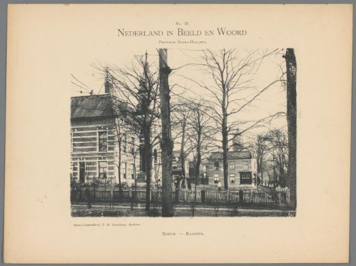 View of the Town Hall of Bussum