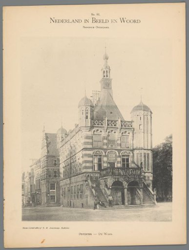 View of the Waag in Deventer