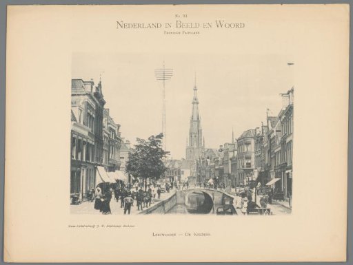 View of De Kelders in Leeuwarden