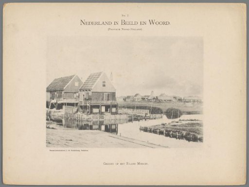 Village view in Marken