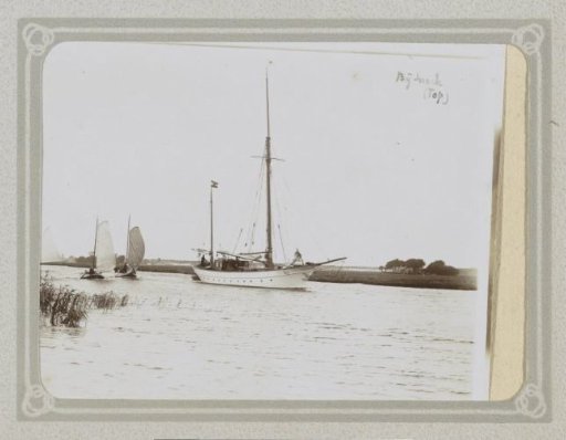 Sailing ships on a body of water near Sneek