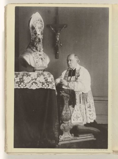Bust of Saint Ursmarus of Lobbes