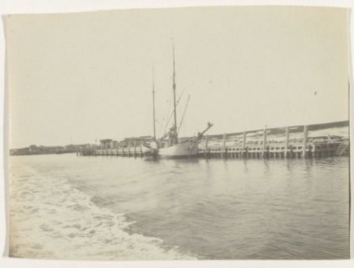 Moored sailing ship, Netherlands