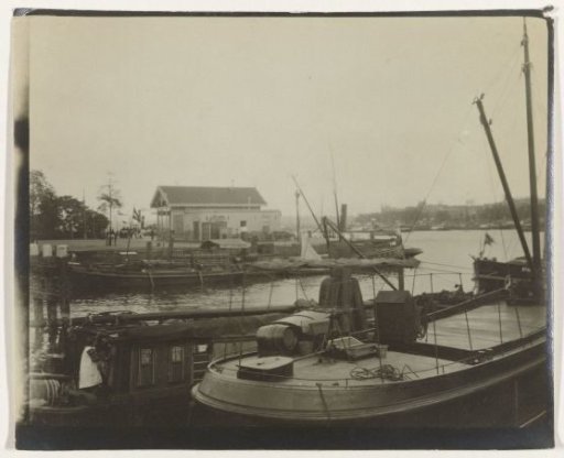 Moored Steamships, Netherlands