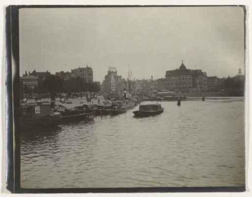 View of the Prins Hendrikkade and the Open Harbor Front, Amsterdam