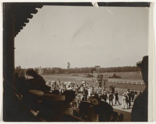 Horse racing track