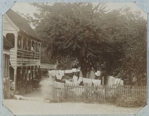 Houses Behind the Lelyveld House on Gravenstraat in Paramaribo