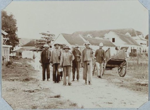 Penal Workers from the Civil and Military House of Detention in Fort Zeelandia