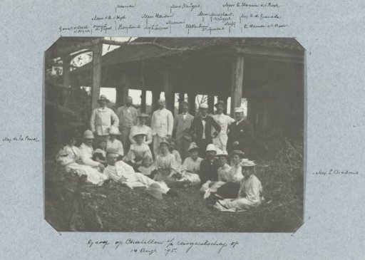 Group at Chatillon of the Travel Party on 14 Aug. '95