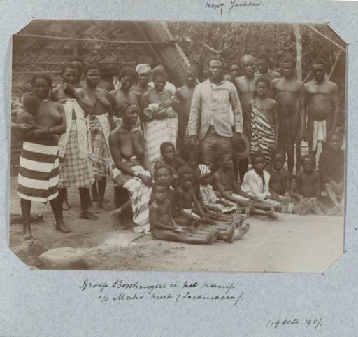 Group of Matawai Marrons