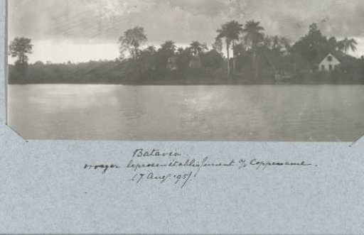Batavia. Former leper establishment on the Coppename (7 Aug. '95)