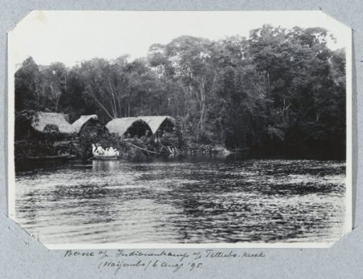 Visit to a village on the Tittiebo creek at Wayombo