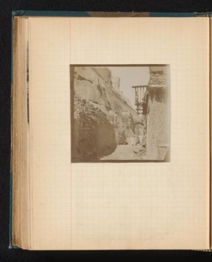 Children in an alley near the citadel in Corté, Corsica