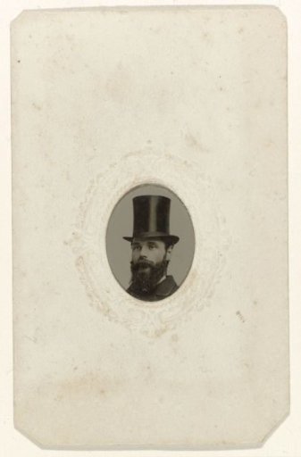 Portrait of a Man with a High Hat
