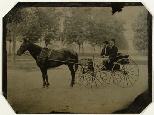 William and Henri Titus in Prospect Park, Brooklyn NY