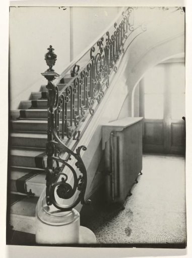 Interior with staircase