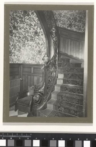 Interior with staircase