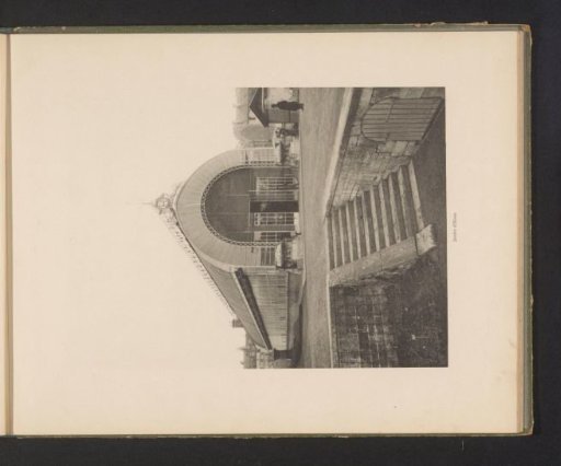 View of the Winter Garden of the École Nationale Supérieure d'Horticulture in Versailles, France