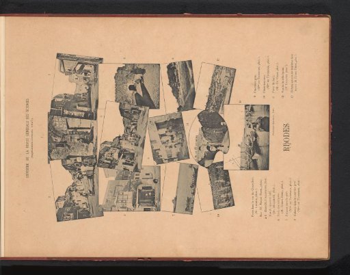 Thirteen views of Rhodes, Greece