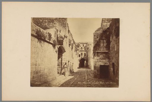 View of a street in Jerusalem, Israel