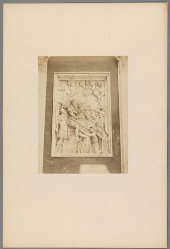 Relief depicting the triumphal procession of Emperor Marcus Aurelius in Rome