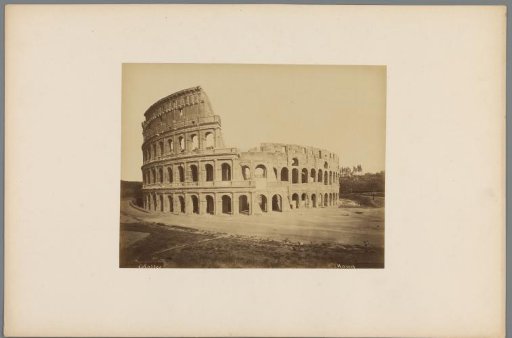View of the Colosseum in Rome, Italy