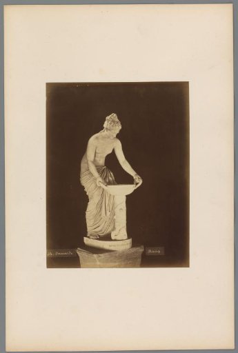 Sculpture of a Danaid in the Vatican Museums, Italy