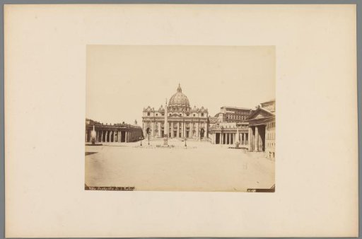 View of St. Peter's Basilica in Vatican City, Italy
