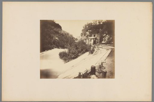View of a dam, probably in Italy