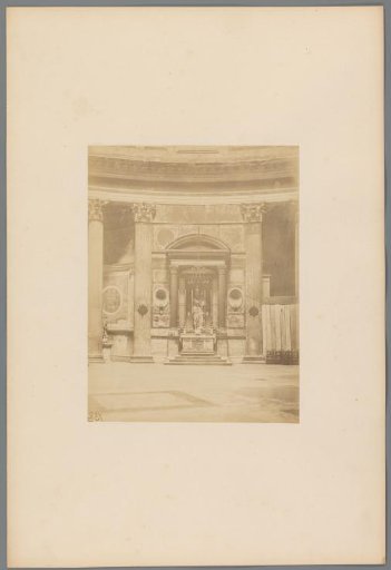 Interior of the Pantheon, Viewed Towards the Altar