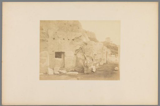 Ruins of a Building, Probably in Italy