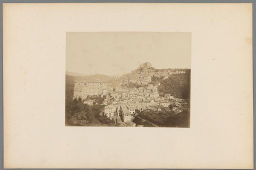 View of Subiaco, Italy