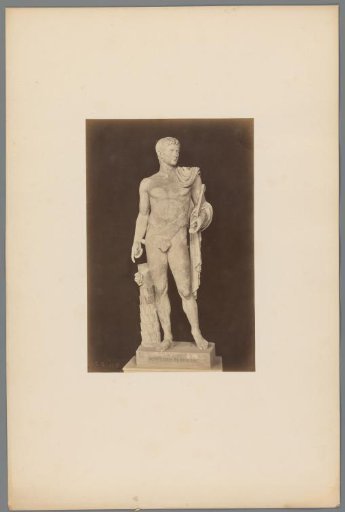 Sculpture of a Man in the Vatican Museums, Italy