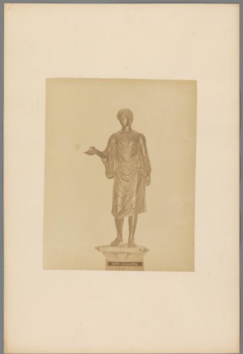 Sculpture of a Camillus in the Capitoline Museums, Rome, Italy