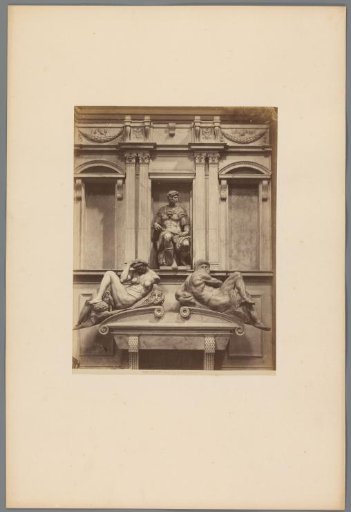 Monumental tomb for Giuliano de' Medici after Michelangelo, Florence, Italy