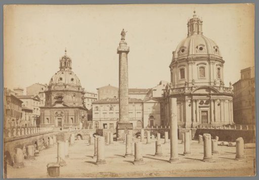 View of the Forum Trajanus in Rome, Italy