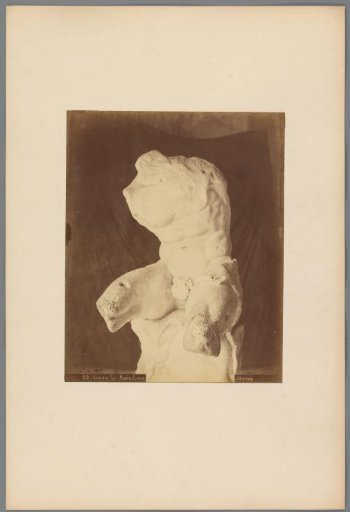 Sculpture of the Belvedere Torso in the Vatican Museums, Italy