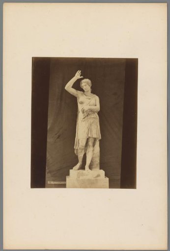 Sculpture of an Amazon