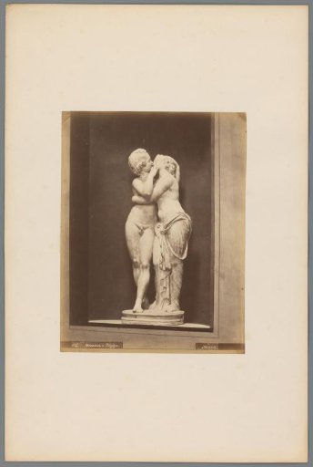 Sculpture of Amor and Psyche in the Capitoline Museums, Italy